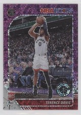 2019-20 Panini NBA Hoops Premium Stock Purple Disco Prizm Terence Davis II 11jj