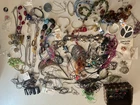 Jewelry Lot Vintage To Now Includes Costume, Sterling Silver And More