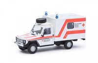 1/87 Schuco Mb G Rot Kreuz Weiß 452668600