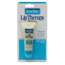 Vaseline Cb750000 Lip Therapy, 0.35 Oz., Unscented, Tube, Pk72