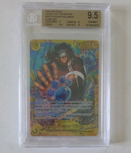 Bartholomew Kuma graded BGS 9.5 for sale on eBay