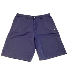 Ibex Nylon Shorts Mens 38x10 Blue Hiking Outdoors Camping Backpacking Climbing