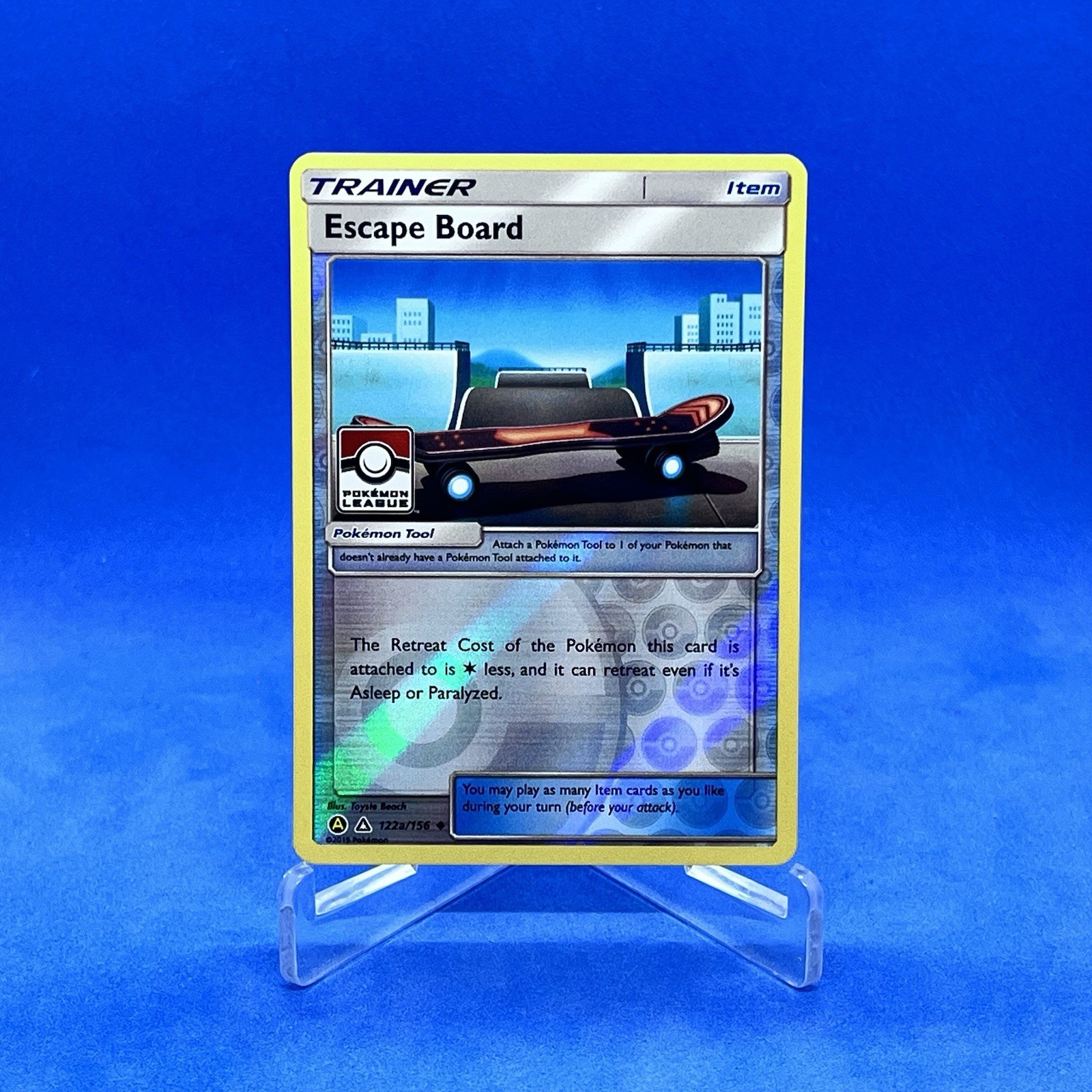 Escape Board 122A/156 Uncommon Reverse Holo Pokémon League Promo Card NM*