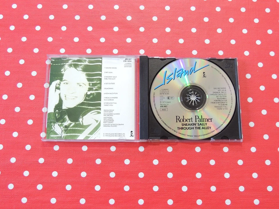 Robert Palmer / Sneakin' Sally Through The Alley - 8 Tracks CD Album - Bild 3 von 4