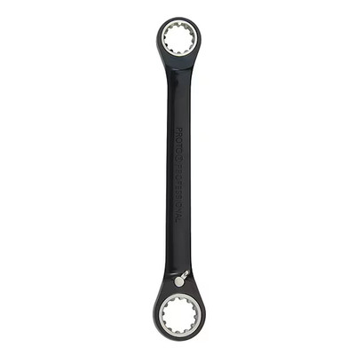 Proto Ratcheting Box Wrench Black Chrome 13/16 x 15/16 SAE Double End Spline