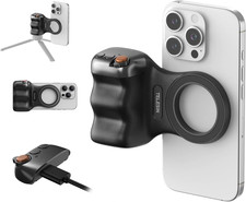TELESIN Fun Shot Magnetic Phone Camera DSLR Style Shutter Grip for Magsafe iPhon