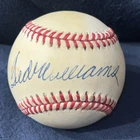 Ted Williams Signed Rawlings American League Baseball- Upper Deck Authenticity