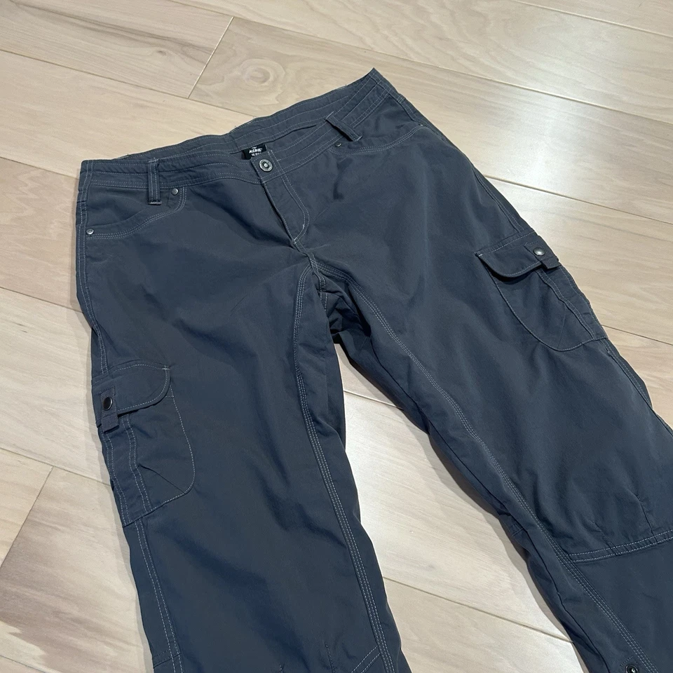 Kuhl Splash Roll Up Cargo Pants Gray Women’s 16 Reg - Image 2 of 4