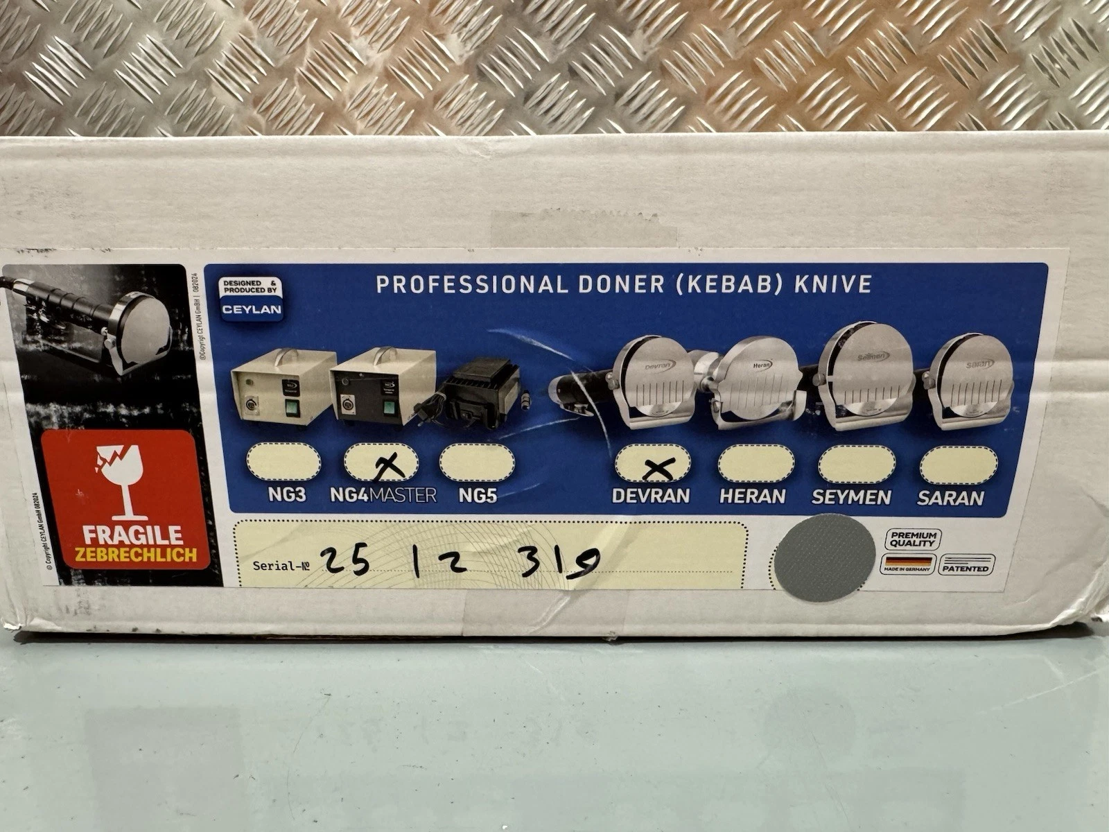 CEYLAN NG4Master Devran Electric Doner Kebab Servo System Brand New In Box 2