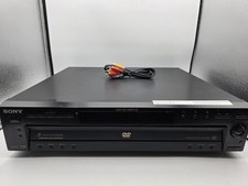 Sony DVP-NC600 5-Disc Carousel DVD CD Player Changer Tested - Works Great 