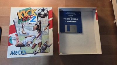 Commodore Amiga Kick Off 2 und Worldcup 90 Original
