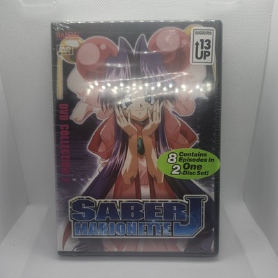Saber Marionette J Collection 2 DVD 2-Disc Set Brand New Factory Sealed Anime