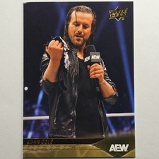 2025 AEW Wrestling UD Gold #15 Adam Cole