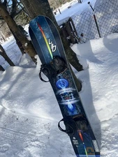 Lib Tech Golden Orca Snowboard 157cm Directional & Rome Katana Bindings (L)