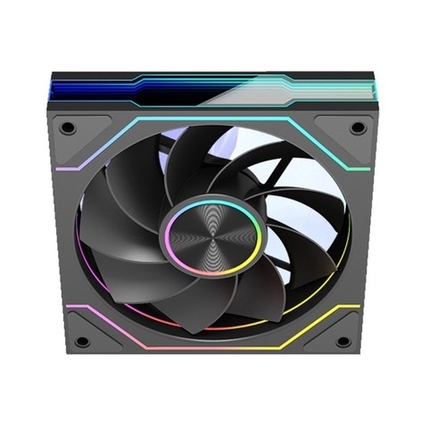 Advanced Cooling 120mm ARGB PC Fan for Gaming Rigs and Desktops, Low Noise - Afbeelding 2 van 12