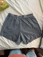 Hoka One One Shorts Mens Medium Glide 5 Blue ...