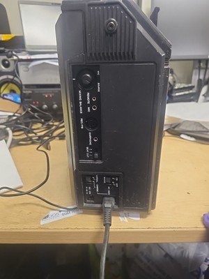 Ancien Poste Radio JVC 3080 FC Avec Télé Et Cassette – Non Testé, Pour Pièces