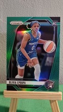 2024 Panini Prizm WNBA Olivia Epoupa Rookie #95 Green Prizm Grade-Ready Lynx 
