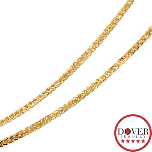 Estate 14K Gold 20" Chain Necklace 2.7 Grams NR