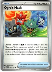 Ogre's Mask 118/131 Prismatic Evolutions