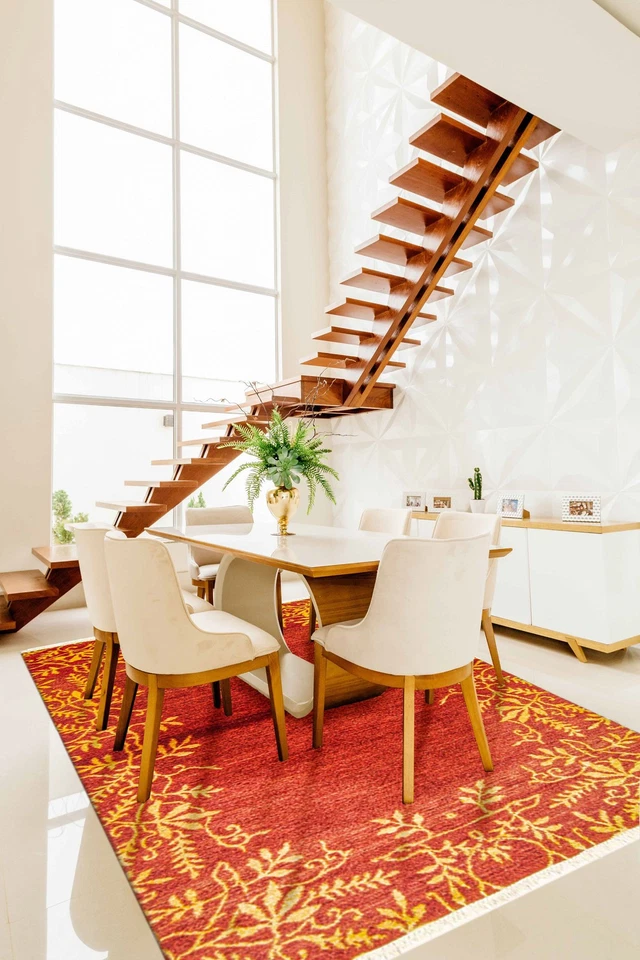 4'0" x 6'0" Hand Knotted Oriental Carpet Traditional Wool Area Rug - Image 2 of 4