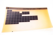 OEM Suzuki GS 750 ET, EX 1980/December Parts Catalog Microfiche