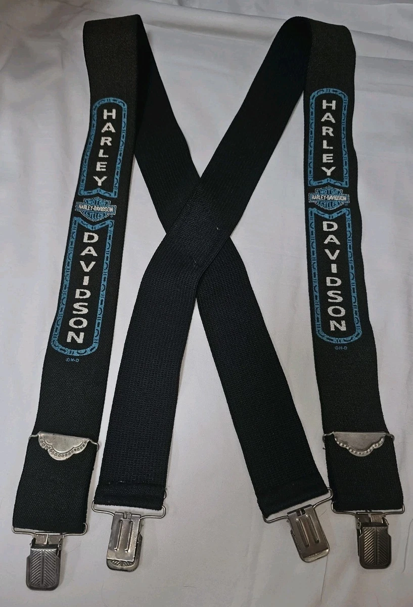 Harley-Davidson Black Elastic Suspenders for Men for sale | eBay