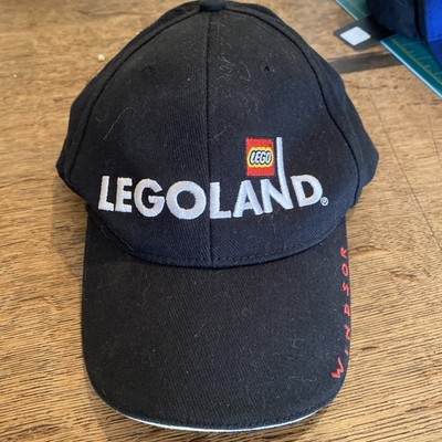 Vintage 2004 Legoland Windsor schwarze Baseballmütze Kind
