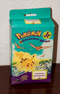 1999 NINTENDO POKEMON GOTTA CATCH EM' ALL JR ADVENTURE GAME SEALED MIB ...