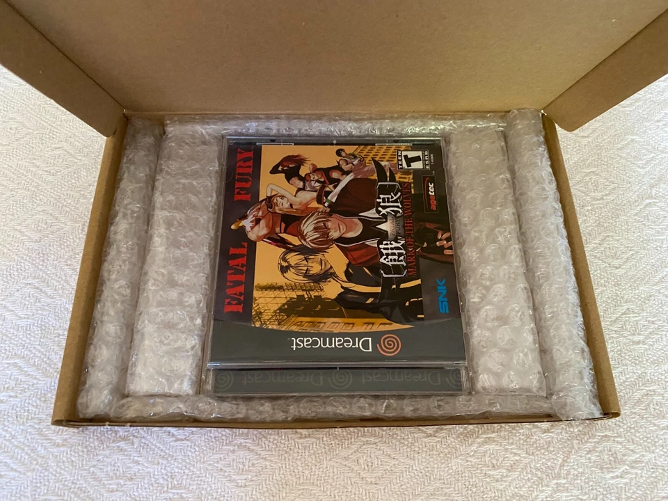 Fatal Fury Mark of the Wolves SEGA Dreamcast - NTSC-U/C USA VGC CIB - Tracked - Image 3 of 4