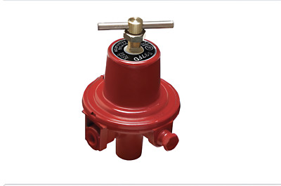 597FB LP Gas Regulator 10 30 PSI 1/4'' NPT Tee Handle Engineered Controls
