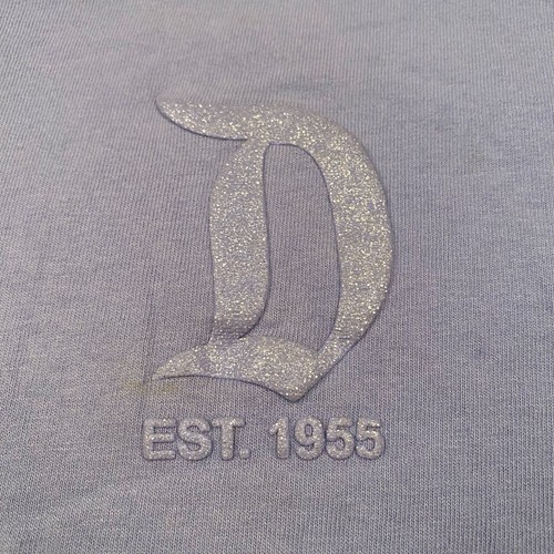 Disney Disneyland Resort Spirit Jersey T-Shirt Womens M Blue Periwinkle Sparkle - Picture 6 of 15