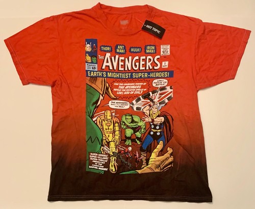 Marvel Hot Topic Color Fade Shirt 