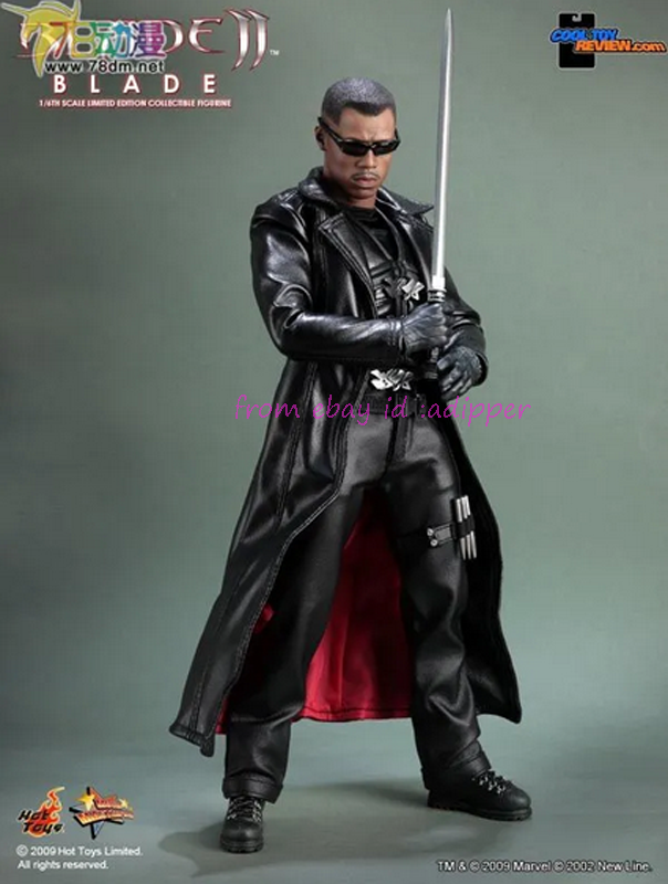 Perfect Hot Toys Mms113 1/6 Movie Masterpiece Blade Ii Blade Out