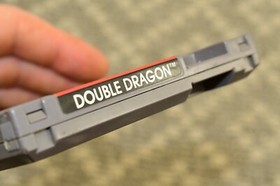 SOLO JUEGO CARTUCHO DOUBLE DRAGON (NINTENDO NES) - AUT&Eacute;NTICO - Excelente Estado