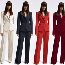 Women Suit Elegant Wedding Tuxedo Lady Formal Business Party Office Work Outfit