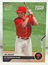 Neil Walker 2020 Topps Now Summer Camp Edition Wave 2 #OD-487 Phillies - SP/1363