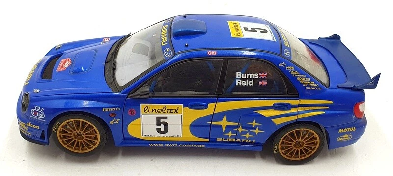 Autoart 1/18 Scale Diecast 13625E - Subaru Impreza WRC RMC #5 R.Burns - Image 4 of 4