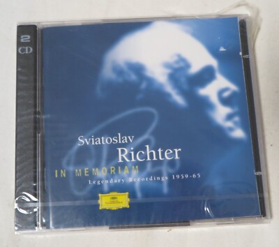 2 CD S. Richter -In memoriam-Legendary Recordings-Deut. Grammophon 457 667-2(83)
