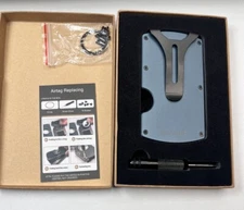 BULLIANT Airtag Wallet Slim Wallet Money Clip Credit Card Holder