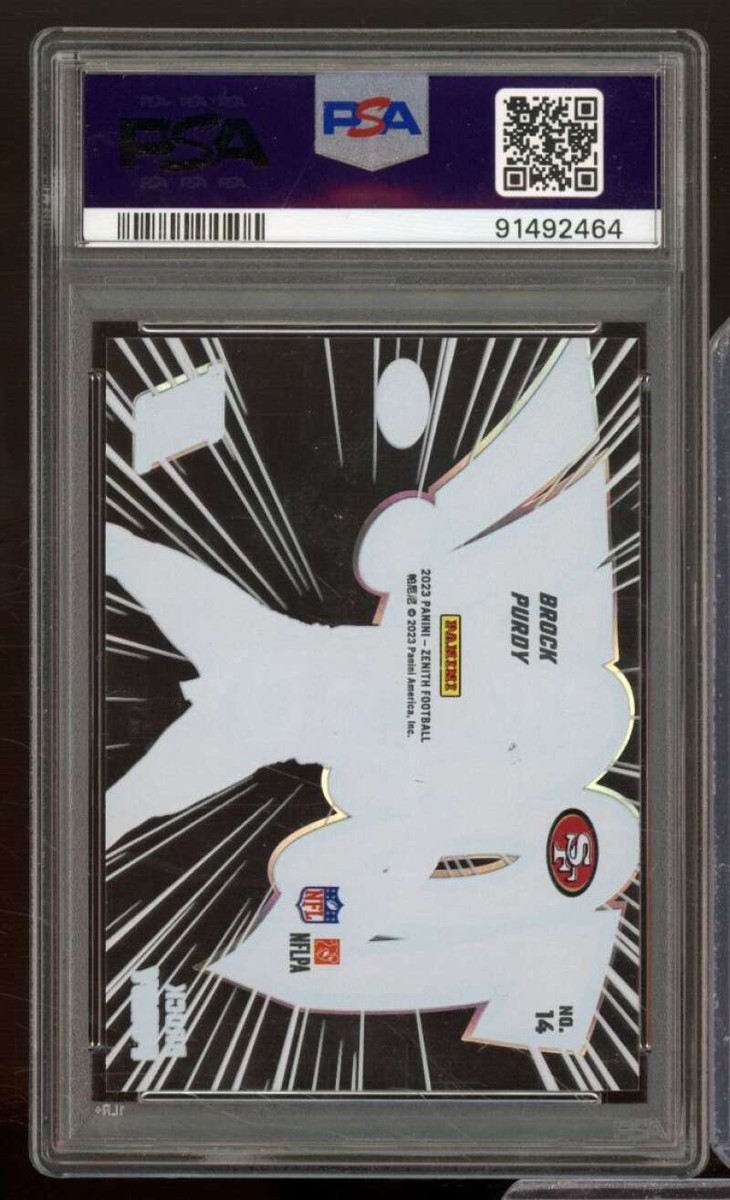 Brock Purdy Card 2023 Zenith Zoom! #14 PSA 9 | eBay Brock Purdy Card 2023 Zenith Zoom! #14 PSA 9 | eBay