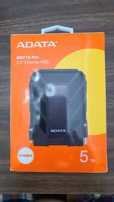 ADATA HD710 Pro Hard drive 5 TB external (portable) AHD710P-5TU31-CBK