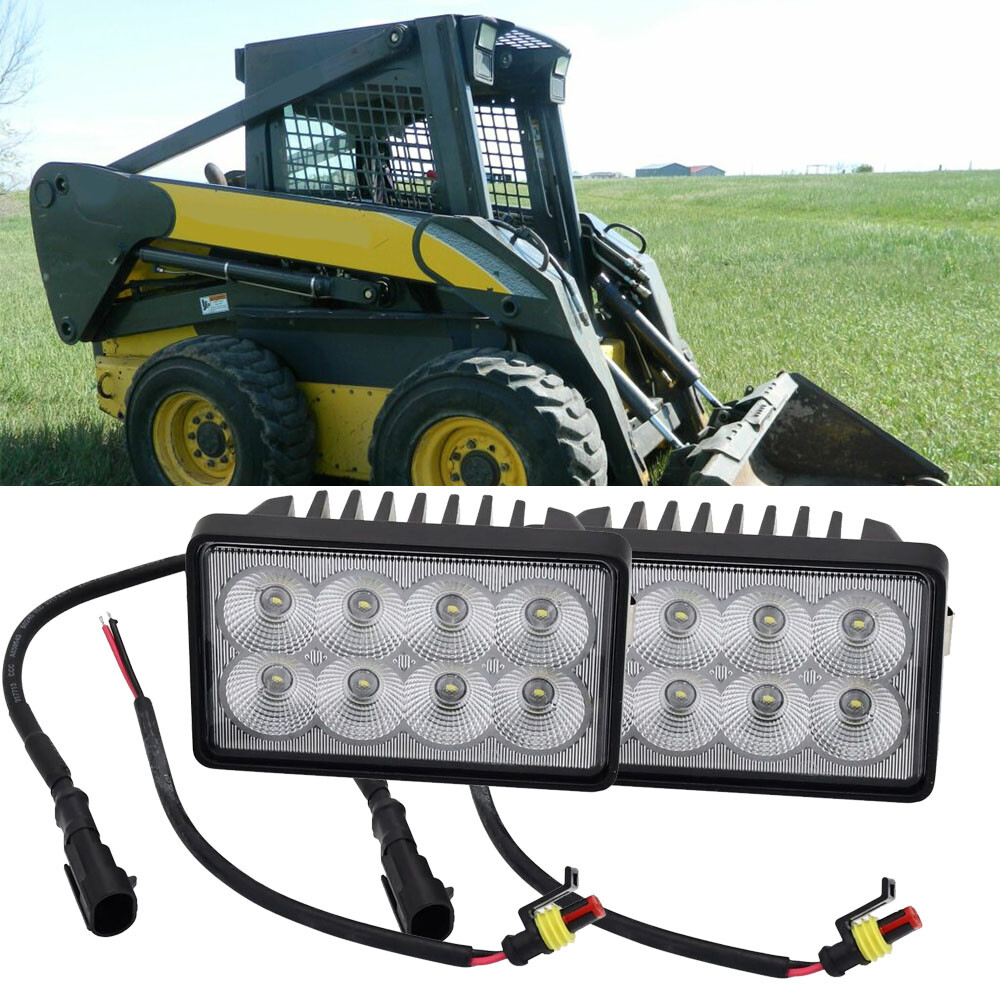 LED Work Lights For New Holland Skid Steer L185 L190 L250 L255