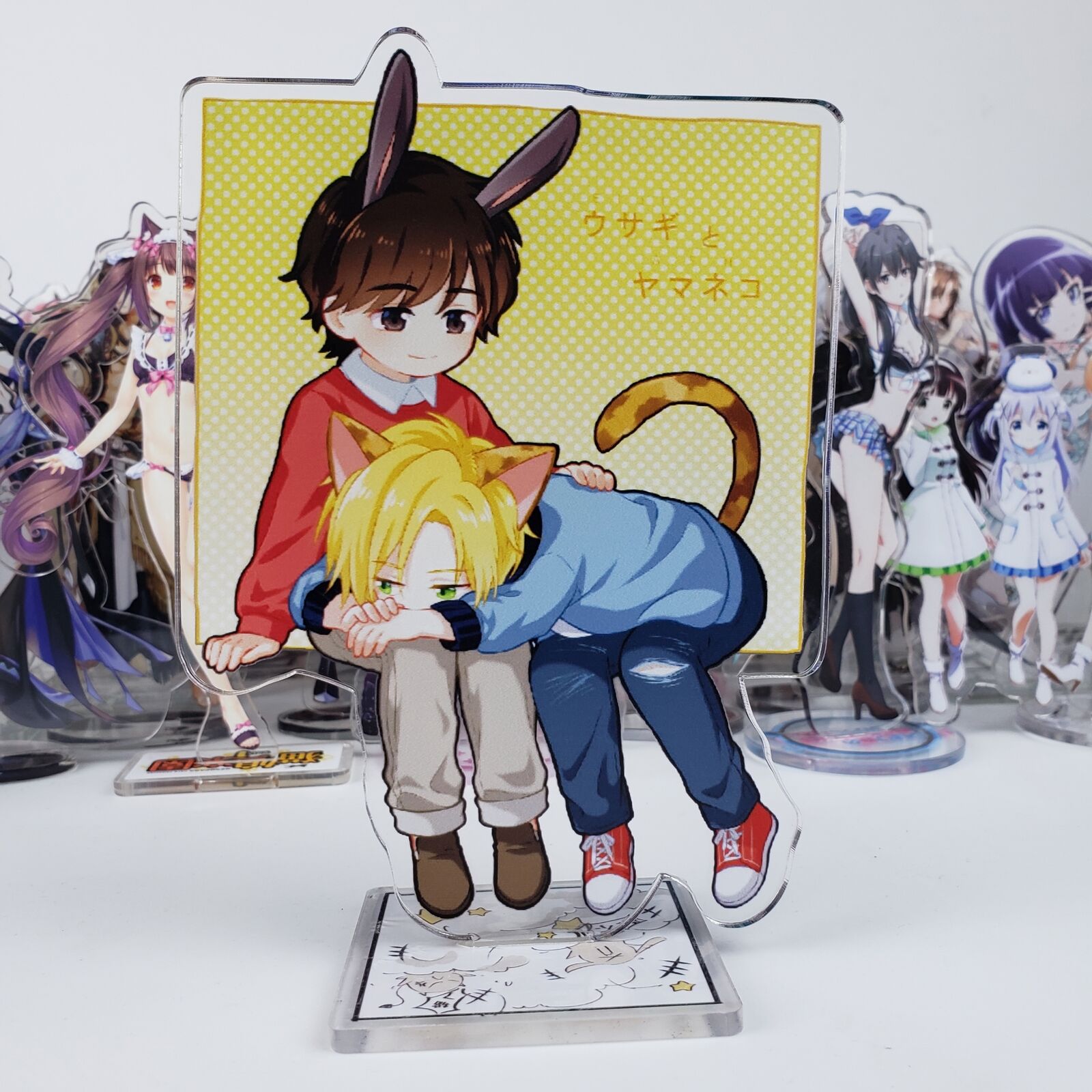 Anime BANANA FISH Ash Lynx Cosplay Acrylic Stand Figure Holiday Gift