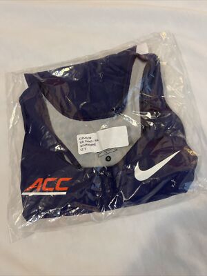 Authentic Clemson Tigers Womens Track Top Uniform Nike ACC Size S Orange Purple