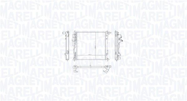 Magneti Marelli 350213216300 KüHler, MotorküHlung FüR Hyundai-image