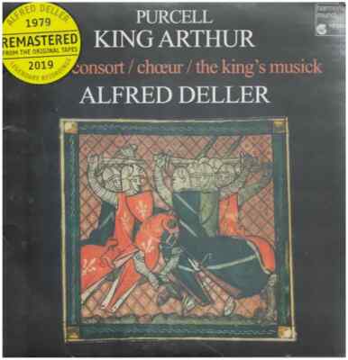 2xLP H. Purcell King Arthur THE KINGS MUSICK/RODERICK SKEAPING NEW OVP