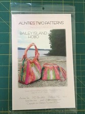 Annies Two Pattern BAILEY ISLAND HOBO Sewing Pattern Bags Purses UNCUT