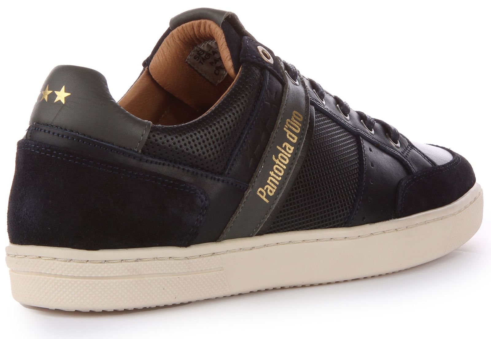PANTOFOLA D’ORO Pantofola D'Oro Vicenza Uomo Lacci Uomo Trainer In Navy UK 6 10 5