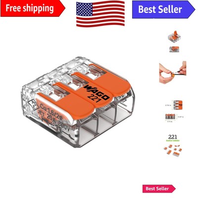 Compact Transparent Splicing Connectors Jar - Easy-to-Use Electrical Solutions